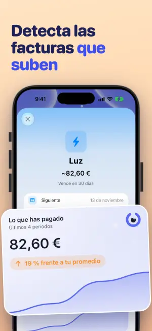 Detecta las facturas que suben