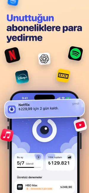 Unuttuğun aboneliklere para yedirme