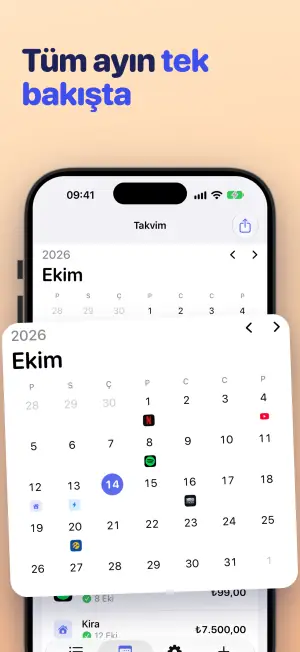 Tüm ayın tek bakışta